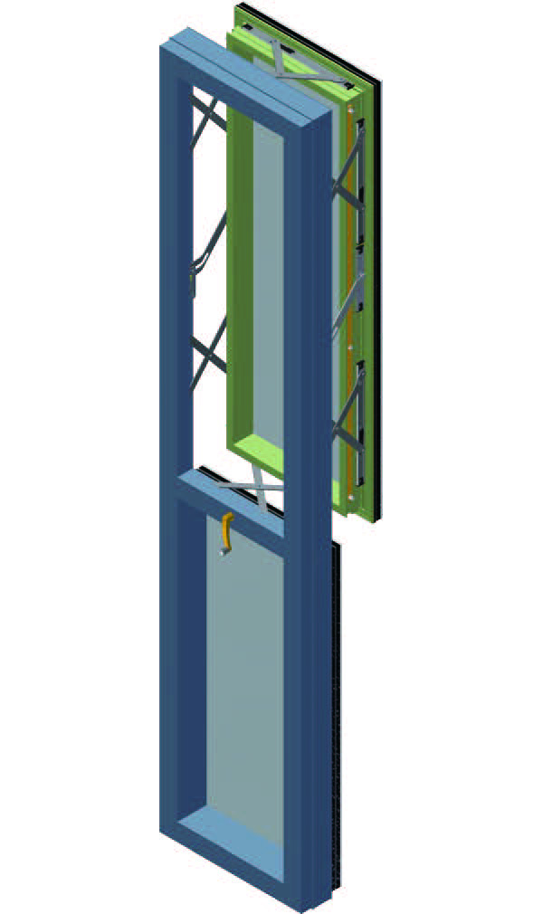 Manual cranking operated parallel